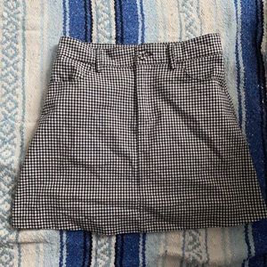 Gingham skirt